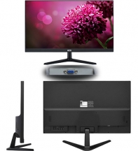 купить Монитор Qmax BU224V, Диагональ 21,5*, Цвет черный, Тип матрицы TN , Время отклика 2мс, Максимальное разрешение 1920х1080, Соотношение сторон 16:9, Яркость 300 кд/м2, Углы обзора по Горизонтали / Вертикали 170&deg;/160&deg;, Контрастность 1000:1, Динамическая в Алматы фото 3