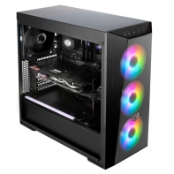 купить Корпус CoolerMaster MasterBox LITE 5 ARGB (MCW-L5S3-KGNN-05) ATX/mATX/Mini-ITX 2xUSB3.2, Черны в Алматы фото 1