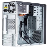 купить Компьютерный корпус Foxline FL-733R, PSU 450W 12cm, w/2xUSB2.0, w/2xUSB3.0, black, mATX в Алматы фото 3