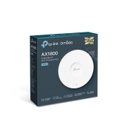 купить Точка доступа потолочная двухдиапазонная AX1800 GbE TP-Link EAP610 <GbE порт Ethernet RJ-45 с поддержкой PoE IEEE802.3at / Passive PoE 48 В (в комплекте не идёт, комплектуется обычным адаптером питания), 574 Mbps на 2,4 GHz, 1201 Mbts на 5 GHz в Алматы фото 3
