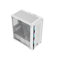 Купить Корпус Wintek Andromeda D531-W TG, Mini Tower, m-ATX, White, 1x2.5*/2x3.5*, 3xUSB, RGB в Алматы