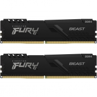 купить Модуль памяти Kingston Fury Beast KF426C16BBK2/16 DDR4 DIMM 16Gb KIT (2x8) 2666 MHz CL16 в Алматы фото 1