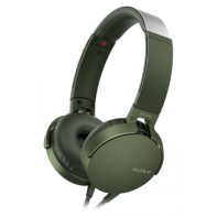 купить Наушники-гарнитура проводные Sony MDRXB550APG.E хаки в Алматы фото 2