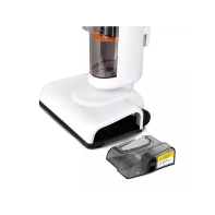 купить Проводной вертикальный паровой пылесос Kitfort КТ-5157-2 "2 в 1" бело-оранжевый в Алматы фото 2