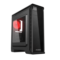 купить Корпус ПК без БП GameMax Pardo Black <ATX, 1x120mm, 1хUSB3.0, 2хUSB2.0, 185х470х400mm> в Алматы фото 1