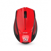 купить Компьютерная мышь, E-Blue, Extency EMS104RE, Оптическая, 1000dpi, Проводной, USB 2.0,  Для ноутбука, Складной шнур, Длина кабеля 0,6 м, Красный в Алматы фото 2