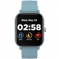 купить CANYON Wildberry SW-74 Smart watch, 1.3inches TFT full touch screen, Zinc plastic body, IP67 waterproof, multi-sport mode, compatibility with iOS and android, blue body with blue silicon belt, Host: 43*37*9mm, Strap: 230x20mm, 45g в Алматы фото 2