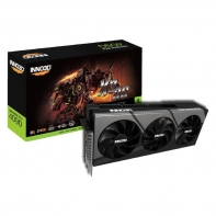 купить Видеокарта Inno3D GeForce RTX4090 X3 OC, 24G GDDR6X 384-bit HDMI 3xDP N40903-246XX-18332989 в Алматы фото 2