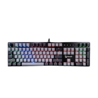 Купить Клавиатура игровая Bloody B828N <FRGB-LED, USB, мех клавиатура переключателями> Алматы