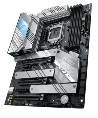 купить Сист. плата ASUS ROG STRIX Z590-A WIFI, Z590, 1200, 4xDIMM DDR4, 3xPCI-E x16, PCI-E x4, M.2, 6xSATA, DP, HDMI, WIFI6 BOX в Алматы фото 1