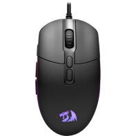 купить Мышь проводная игровая оптическая Redragon Invader RGB, (черный) USB, 8 кнопок,10000 dpi, НОВИНКА! в Алматы фото 2