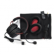 купить Наушники-гарнитура игровые HyperX KHX-HSCP-RD (4P5M0AA) Cloud II в Алматы фото 4