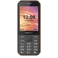 купить Мобильный телефон teXet TM-302 цвет чёрный-красный в Алматы фото 1