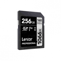 купить 256GB Lexar Professional 1066x SDXC UHS-II cards, up to 160MB/s read 120MB/s write C10 V30 U3 в Алматы фото 1