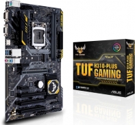 купить Материнская плата TUF H310-PLUS GAMING, H310, S1151, 2xDIMM DDR4, 1xPCI-E x16, 2xPCI-E x1, 2xPCI, 1xM.2, 4xSATA, HDMI, VG в Алматы фото 1