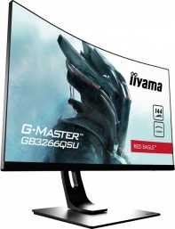 купить Монитор LCD 32* 16:9 2560 x 1440 VA, nonGLARE, 400cd/m2, 144Hz,  H178&deg;/V178&deg;, 3000:1, 80М:1, 16.7M Color, 1ms,HDMIx2, DPx2, USBx4, Tilt, Speakers, 3Y, Black в Алматы фото 2