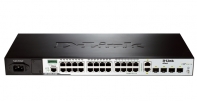 купить DES-3200-28P/C1A коммутатор 24-Port 10/100Mbps PoE + 2 Combo 1000BASE-T/SFP + 2 10/100/1000BASE-T L2 Management в Алматы фото 2