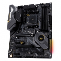 купить Геймерская Материнская плата ASUS TUF GAMING X570-PLUS,  AM4, 4xDDR4(4400MHz), 8xSATA3 Raid, 2xM.2, 2xPCIe4.0x16, 2xPCIe4.0 x1, 1xHDMI 1xDP, 1xPS/2, 7xUSB3.2, WiFi Модуль, ATX в Алматы фото 2