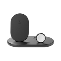 купить Зарядное устройство беспроводное Belkin 3в1 iPhone/Watch/AirPods, черный в Алматы фото 1