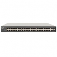 купить Коммутатор, TP-Link, T1600G-52PS, 19-дюймовый стоечный, 48 портов 10/100/1000M   4 SFP, Управляемый (Smart), PoE , Корпус металл, 1U в Алматы фото 1