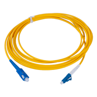 купить Патч Корд Оптоволоконный,, LC/UPC-LC/UPC SM 9/125 Duplex 2.0мм 5 м, Жёлтый, Пол. Пакет в Алматы фото 1