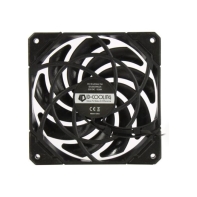 купить Кулер для корпуса ID-Cooling, NO-12015-XT-BLACK, 12cm, 500-2000rpm, 54.5CFM, 4pin в Алматы фото 1