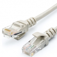купить Патч Корд  Noname, Cat.5e, FTP, RJ-45, 15 м, Серый, Пол. пакет в Алматы фото 1