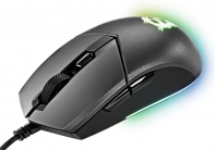 купить Мышь MSI Clutch GM11. Полноцветная RGB подсветка с 7 световыми эффектами. 5-уровневый оптический сенсор с 5 различными цветами. Симметричный дизайн под правую или левую руку. Оптический сенсор PMW-3325.  в Алматы фото 2
