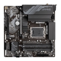 купить Материнская плата GIGABYTE B760M GAMING X AX DDR4, LGA1700, PCI-Ex16 4.0, HDMI+DP, 3xM.2, 4xSATA в Алматы фото 4