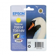купить Картридж Epson C13T11144A10 (0814) R270/290/RX590_HIGH желтый в Алматы фото 1