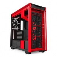 купить Корпус NZXT H710  CA-H710B-BR Mid Tower Black/Red Chassis with 3x120,1x140mm Aer F Case Fans в Алматы фото 2