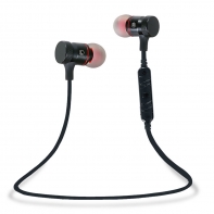 купить Беспроводные наушники, Awei, A920BL, Bluetooth V4.1, 200 часов в режими ожидания, Время заряда 1 час, Вес 15г.,  Есть сменные вкладыши, Чёрный в Алматы фото 1