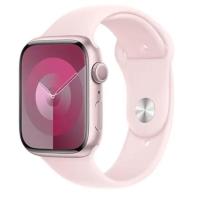 купить Смарт часы Apple Watch Series 9 GPS 45mm Pink S/M A2980&nbsp;MR9G3QR/A в Алматы фото 1