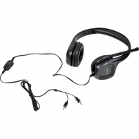 купить Наушники-гарнитура проводная Plantronics AUDIO 355 черный в Алматы фото 3