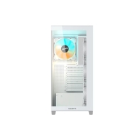 купить Компьютерный корпус GigaByte C500 PANORAMIC STEALTH ICE, Без БП, 2xUSB3.0/Type-C, 4xARGB, White, ATX в Алматы фото 2