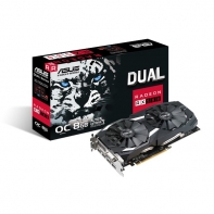 купить Видеокарта 8Gb PCI-E GDDR6 ASUS DUAL-RX580-O8G  2xHDMI+2xDP+DVI Radeon RX580, 2xFAN в Алматы фото 1