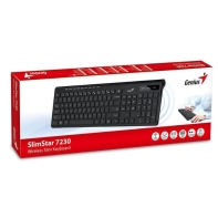 купить Клавиатура Genius RS2,SlimStar 7230,RU,BLK,!2.4GHZ,KB 31310021402 в Алматы фото 2