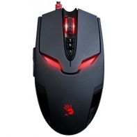 купить Мышь игровая Bloody V4M BLACK Оптическая USB 3200 dpi в Алматы фото 1