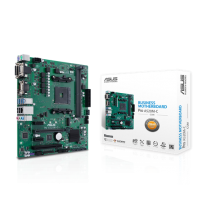купить Сист. плата ASUS PRO A520M-C/CSM, A520, AM4, 2xDIMM DDR4, 2xPCI-E x16, 2xPCI-E x1, M.2, 4xSATA, D-Sub, DVI-D, BOX в Алматы фото 1