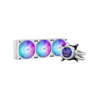Купить СЖО ASUS ROG STRIX LC III 360 ARGB WHT, AIO, 3xROG STRIX AF-12S ARGB FAN, 1700/AM5, WHITE, BOX Алматы