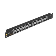 Купить Панель POE 19*, 24 порта, с двумя блоками питания 48V, 120W в Алматы