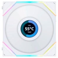 купить Система охлаждения&nbsp;Lian Li Uni Fan Reverse TL120 LCD White&nbsp;(G99.12RTLLCD1W.00) в Алматы фото 1