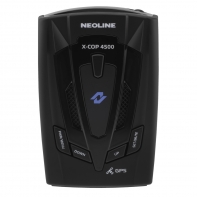 купить Радар-детектор, Neoline, X-COP 4500, Радиомодуль «Стрелка», GPS,  X, K, Ka, Laser, S, USB, Звуковое/Голосовое оповещение, Настройка громкости, OLED дисплей, Город-Трасса-X-COP, 12-24В, Корея, Цветная коробка в Алматы фото 1