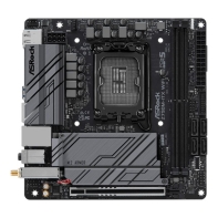 купить Материнская плата ASRock Z790M-ITX WiFi LGA1700 2xDDR5 4xSATA RAID 2xM.2 HDMI DP mITX в Алматы фото 3