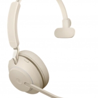 купить Jabra Evolve2 65, Link380a MS Mono Beige в Алматы фото 1