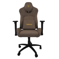 купить Кресло игровое Gamdias ZELUS M3 Weave, коричневый, ткань, 140 кг, 3D, 90&deg;-150&deg;, крестовина металл в Алматы фото 1