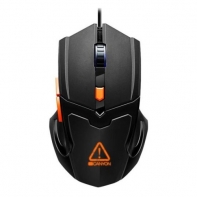 купить CANYON Vigil GM-2 Optical Gaming Mouse with 6 programmable buttons, Pixart optical sensor, 4 levels of DPI and up to 3200, 3 million times key life, 1.65m PVC USB cable,rubber coating surface and colorful RGB lights, size:125*75*38mm, 140g в Алматы фото 2