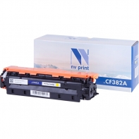 купить Картридж NVP совместимый HP CF382A Yellow для LaserJet Color Pro M476dn/M476dw/M476nw (2700k)                                                                                                                                                              в Алматы фото 1