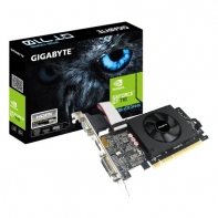 купить Видеокарта Gigabyte GeForce GT710 Low Profile 2GB DDR5 64bit DVI HDMI GV-N710D5-2GIL в Алматы фото 1