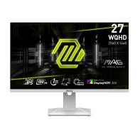 купить Монитор 27" MSI MAG 274QRFW Rapid IPS 2560х1440 180Hz 1ms 400cd/m 100млн:1 2xHDMI 1xDP 1xUSB-C Белый в Алматы фото 1